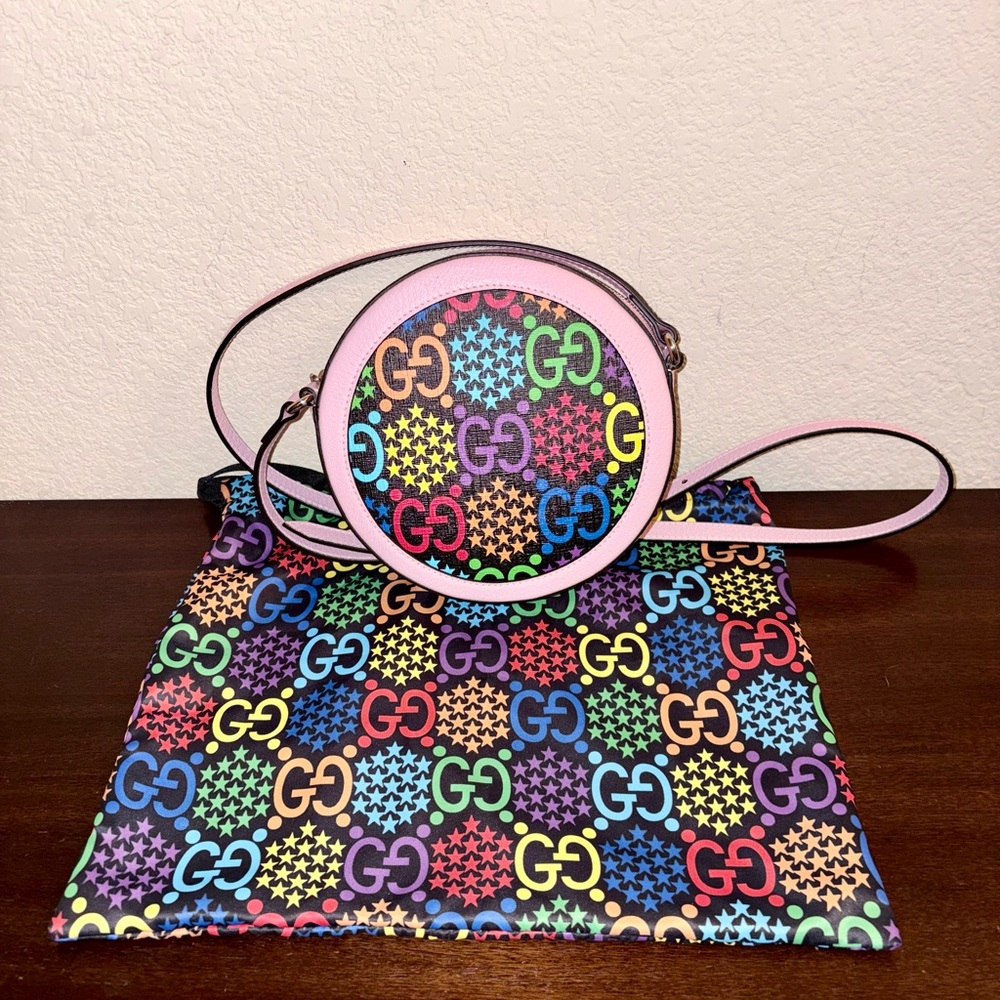 Gucci Shoulder Bag Pyschedelic Print